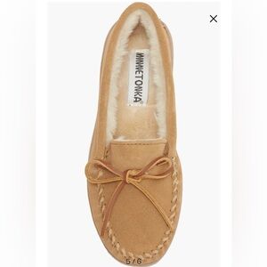 Minnetonka Suede Faux Fur Slipper (Women) Size 10 New in Box